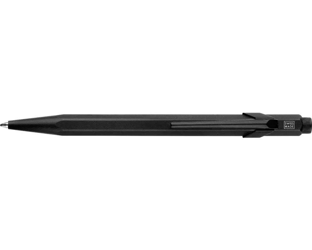 Caran d'Ache Kugelschreiber 849 Black Code Schwarz matt