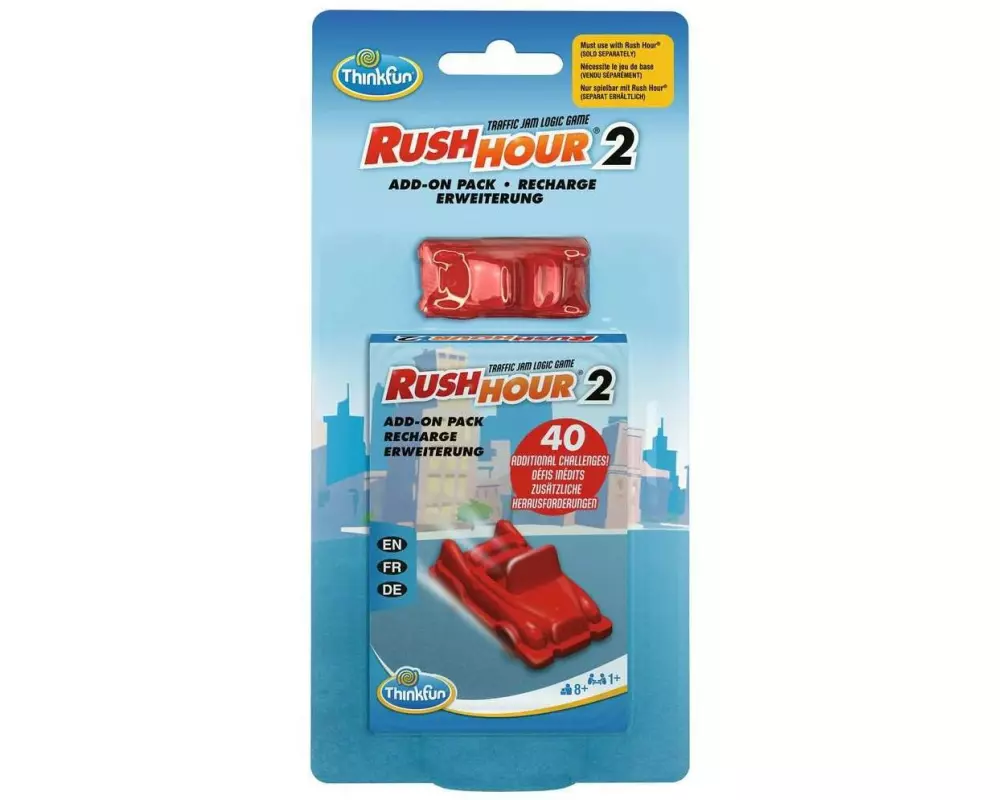 Thinkfun Rätselspiel Rush Hour 2 - Refill (DE/ EN/ FR)