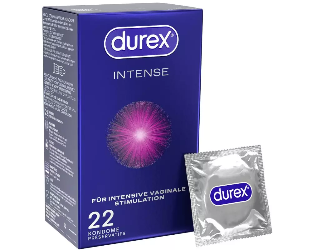 Durex Kondome Intense Orgasmic 22 Stück