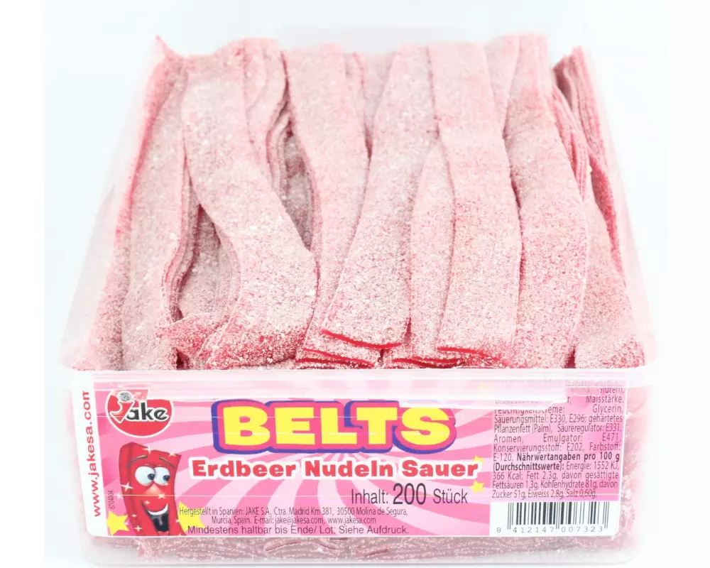 Jake Belts Strawberry Sour 1600 g