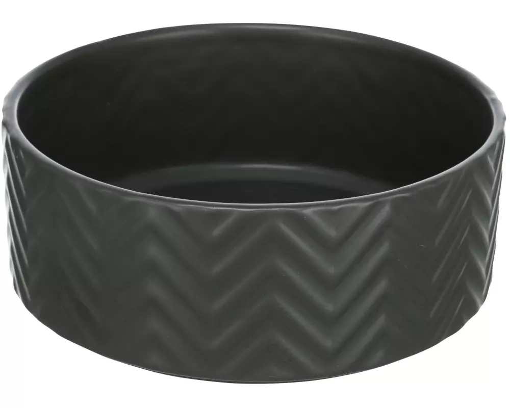 Trixie Keramiknapf ø 16 cm, 0.9 l, Schwarz