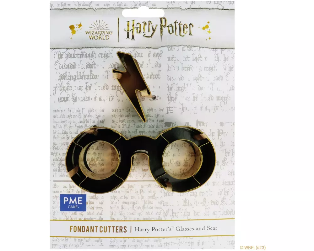 PME Guetzli-Ausstecher Brille und Blitz Harry Potter, gross