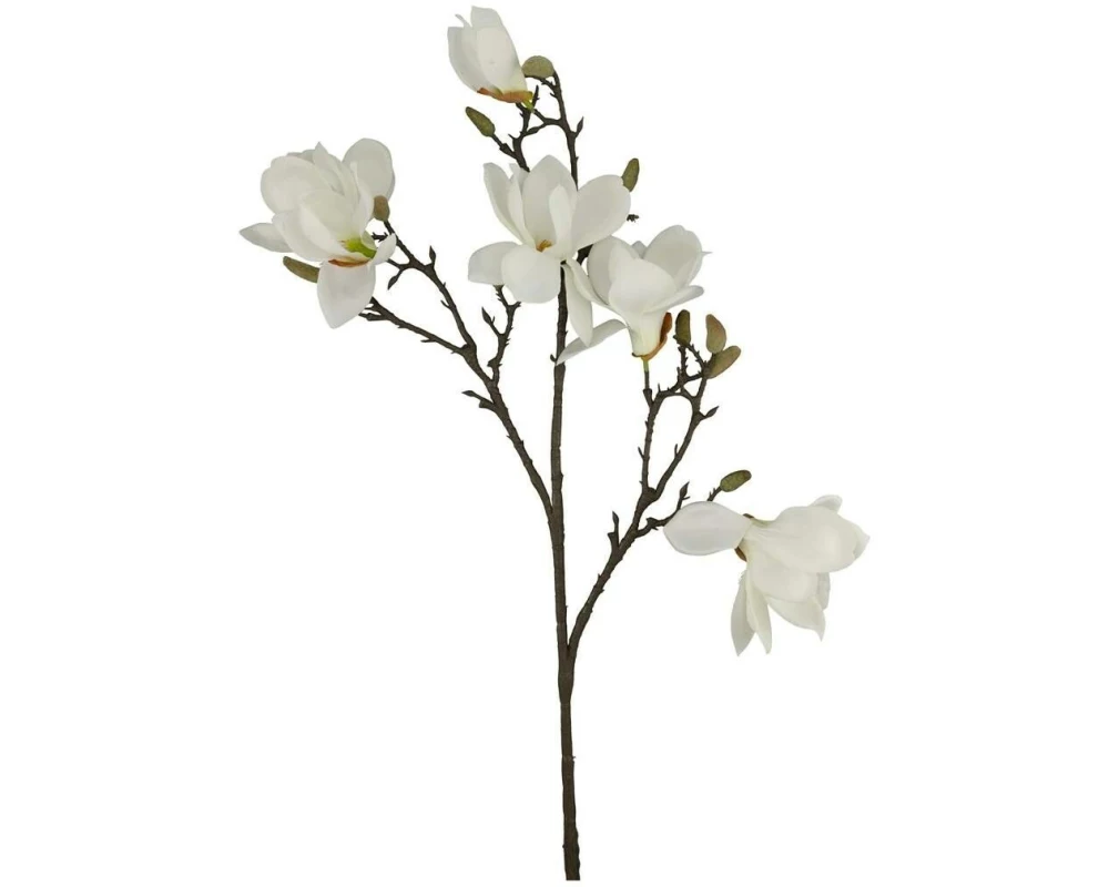 CHALET Kunstblume Magnolien L 86 cm, Weiss