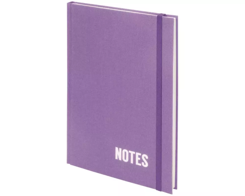 Biella Notizbuch Savanna A5, Kariert, Lila