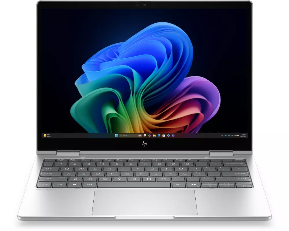 HP EliteBook 8 Flip G2i 13 Next Gen AI PC Copilot+ PC Intel Core Ultra 5 325 Laptop 33,8 cm (13.3") Touchscreen WUXGA 16 GB LPDDR5x-SDRAM 512 GB SSD Wi-Fi 7 (802.11be) Windows 11 Pro Silber