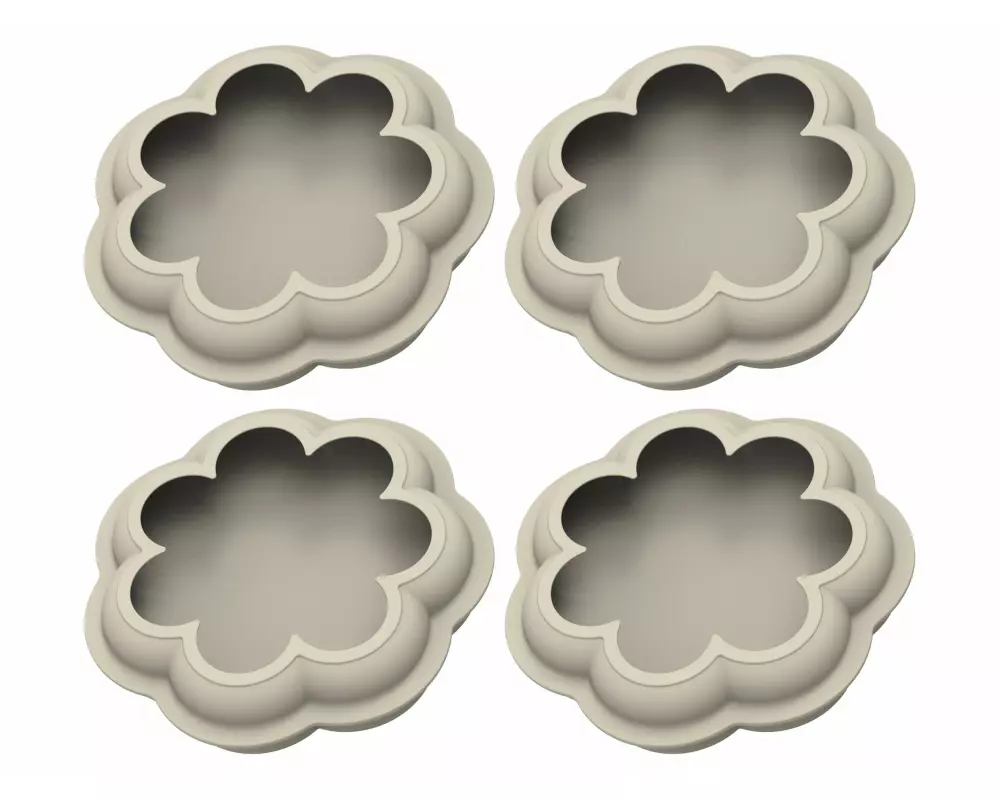 Silikomart Silikonform Happy Spring Blume, 1 Stück