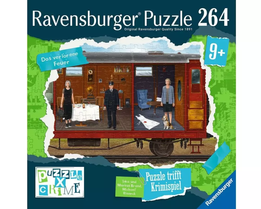 Ravensburger Puzzle X Crime Kids: Das verlorene Feuer