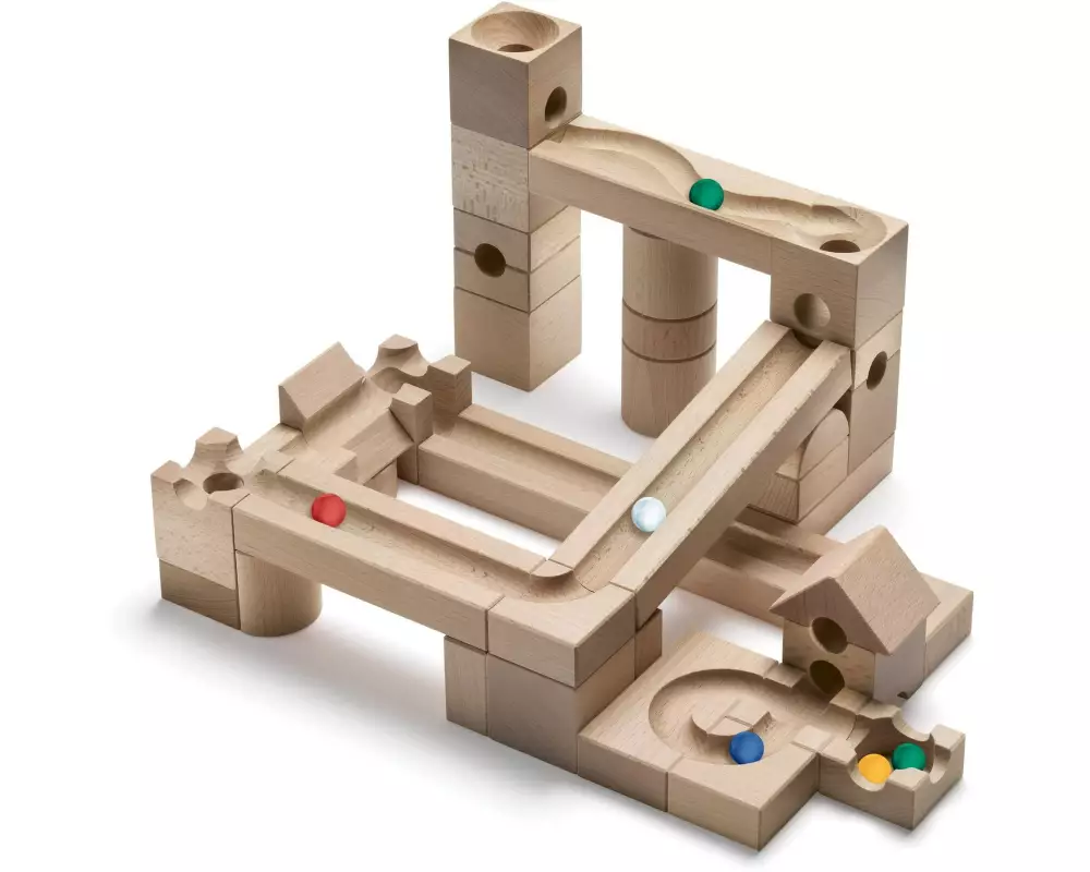 Cuboro Kugelbahn Junior Das Starter Set ab 3 Jahren