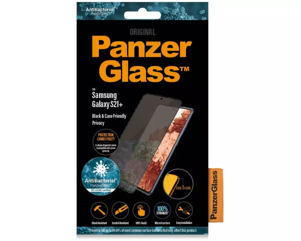 Panzerglass Displayschutz Case Friendly Privacy Galaxy S21+