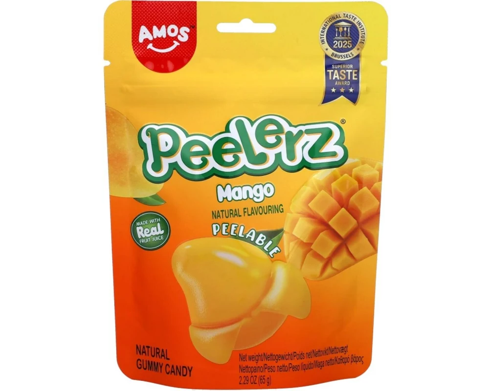 Amos Fruchtgummi Peelerz Mango 65 g
