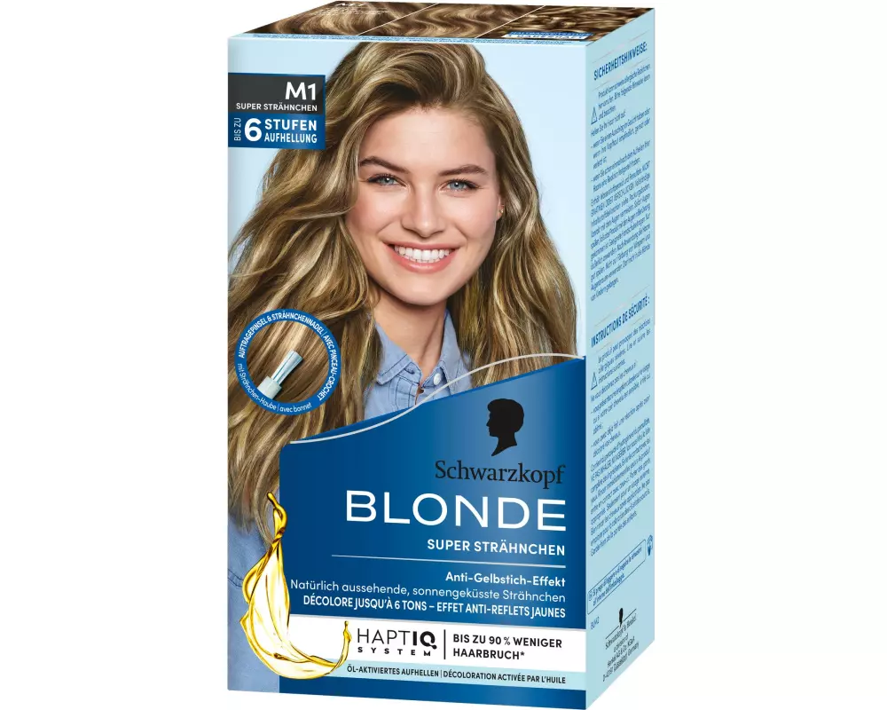 Schwarzkopf Blonde Haarcoloration Super Strähnchen M1