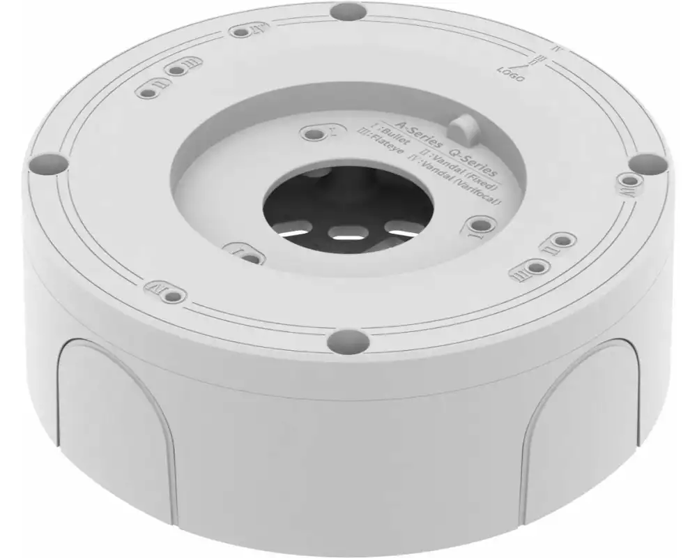 Hanwha Vision Anschlussbox SBV-A14B Weiss 1 Stück