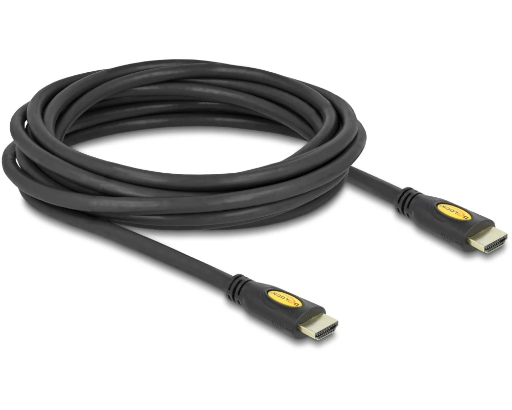 Delock HDMI High Speed mit Ethernet 4K 5.0 m High Speed mit Ethernet 4K 5.0 m