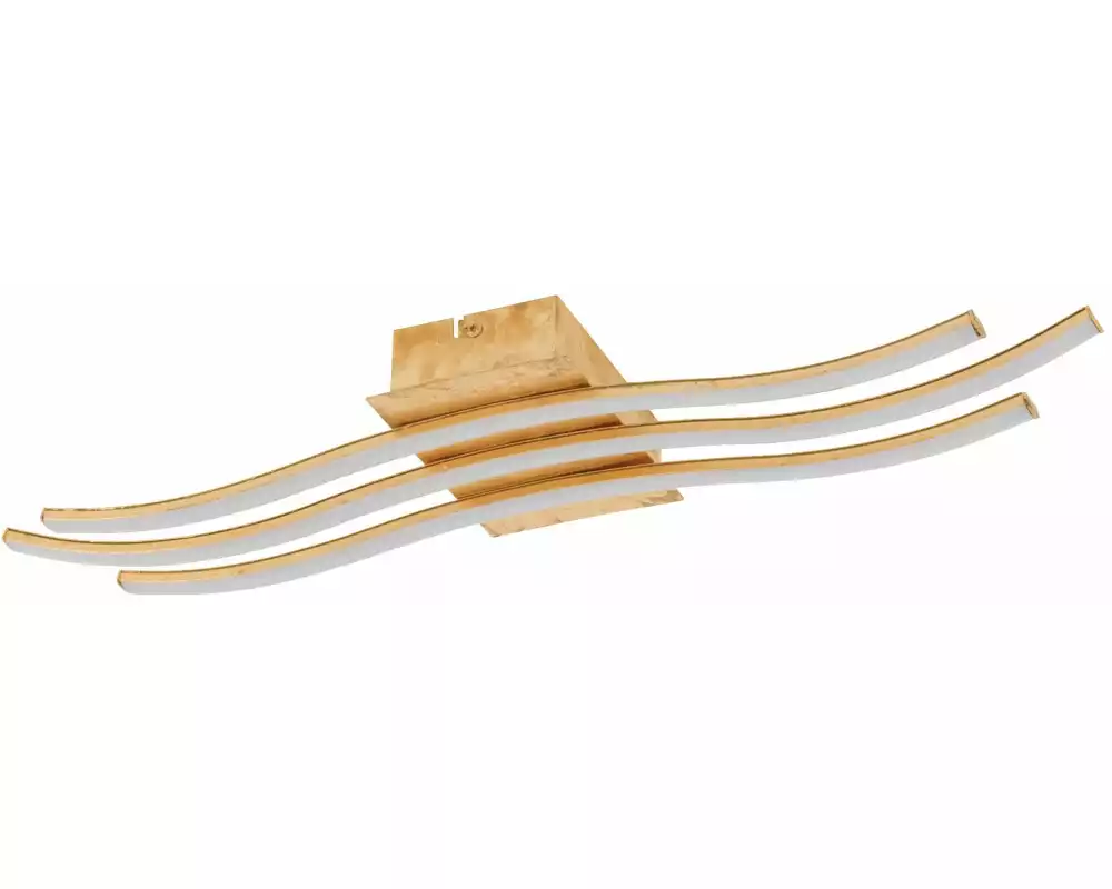 EGLO Leuchten Deckenleuchte MIRAFLORES 2 3x 8.6 W 3000 K, Gold