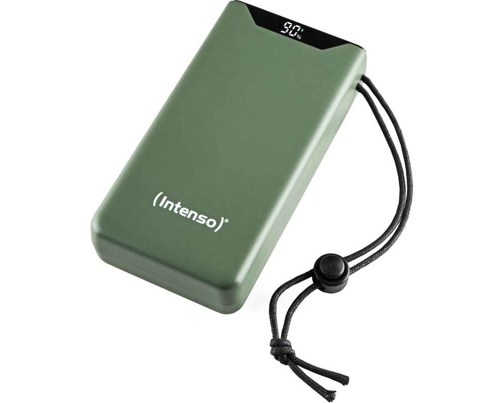 INTENSO Powerbank F20000, green 7332057 20000 mAh, USB-A, USB-C