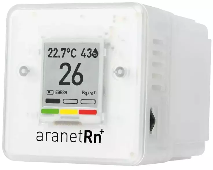 Aranet Radon PLUS HOME Sensor, Bluetooth