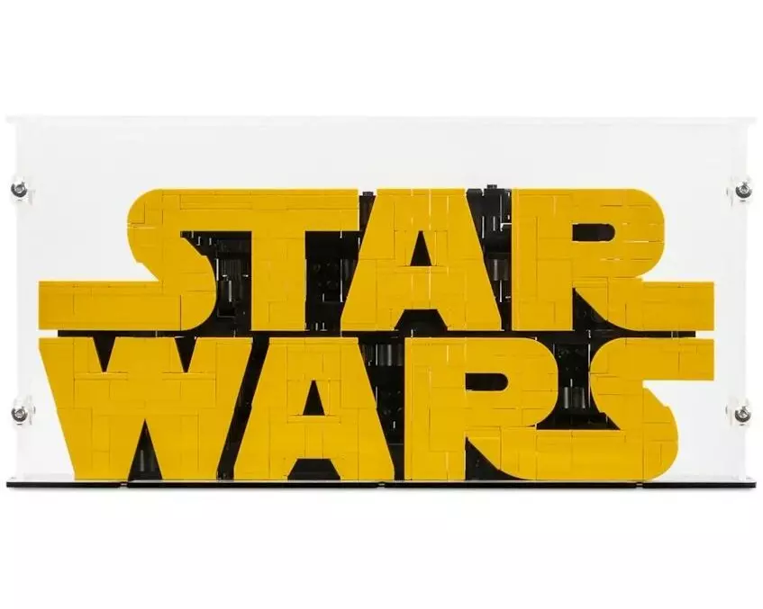 iDisplayit Acryl-Display für Star Wars Logo aus LEGO Steinen 75407