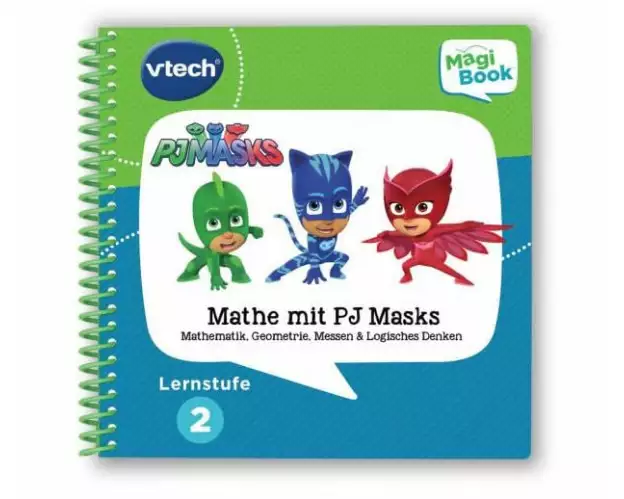 Vtech Lernbuch MagiBook Lernstufe 2 - Mathe mit PJ Masks