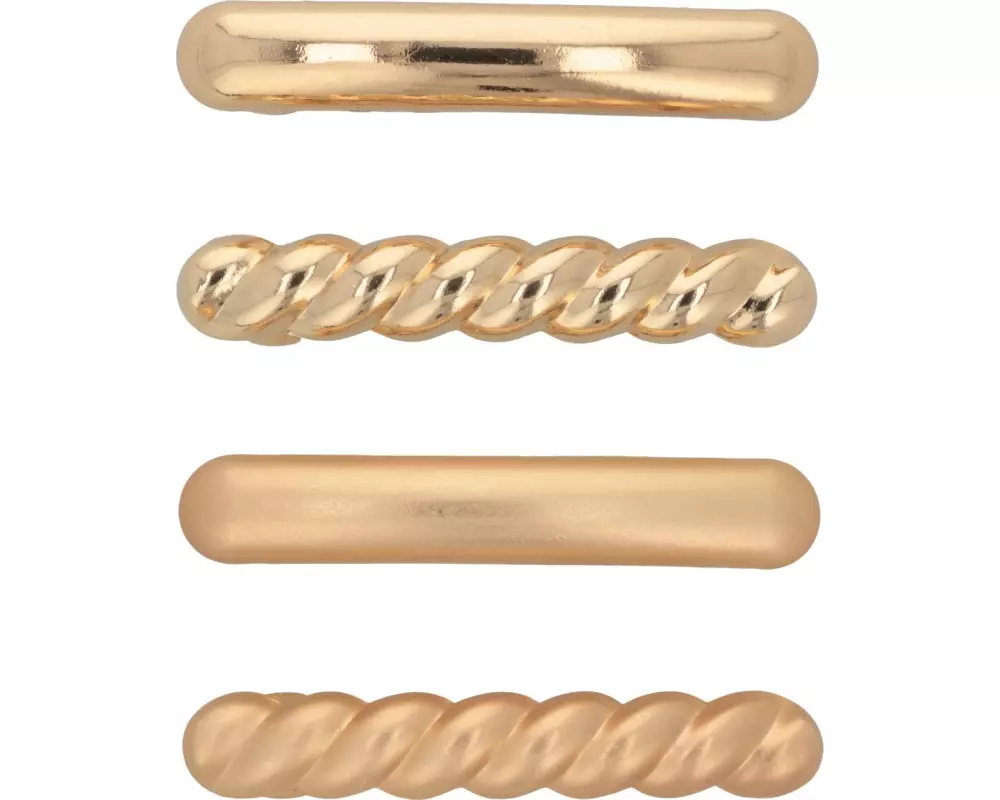 Trisa Accessoires Barretten Set Gold