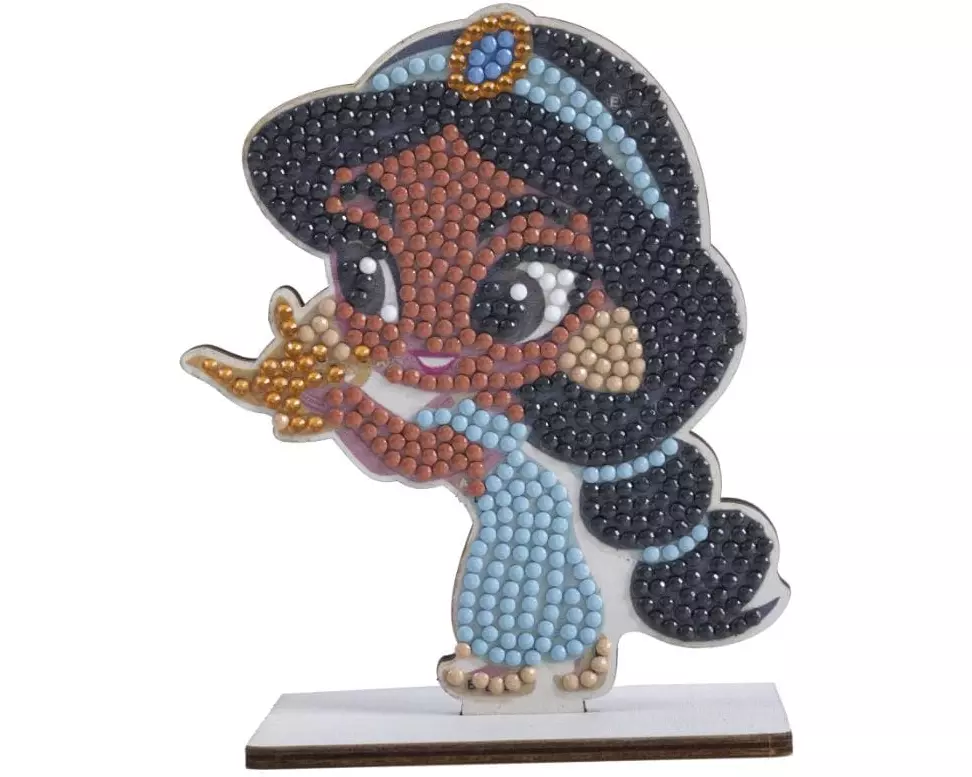 CRAFT Buddy Bastelset Crystal Art Buddies Jasmine Figur