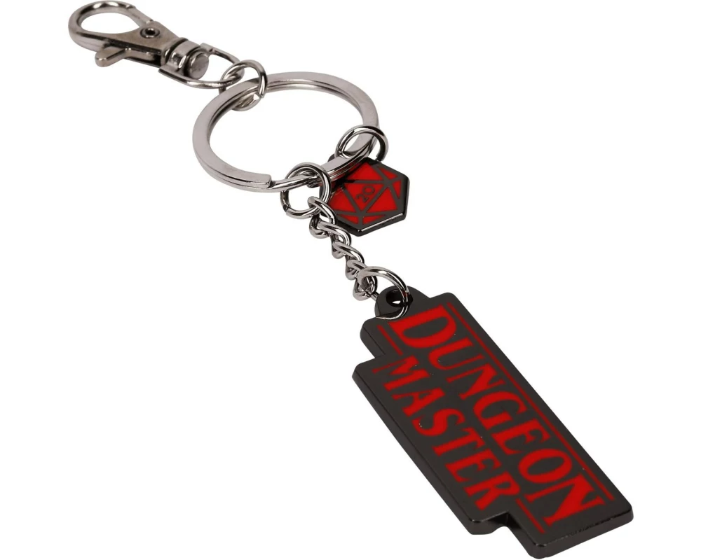 Glass Staff Schlüsselanhänger Dungeon Master Rot/Schwarz