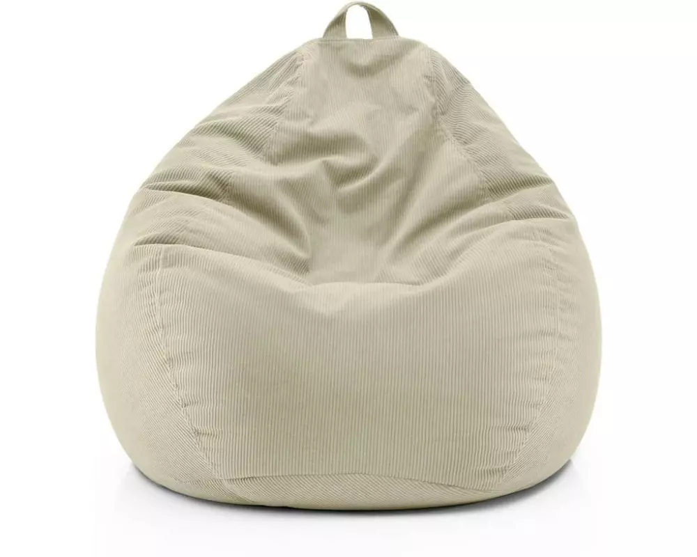Lumaland Sitzsack 250 l Comfort Polyester (PES), Beige