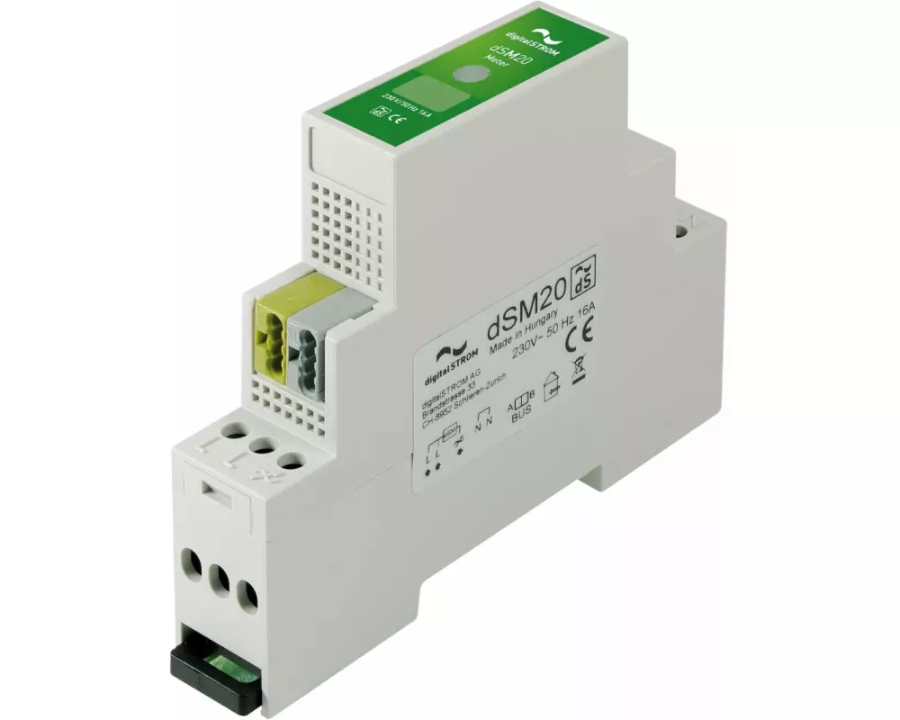 digitalSTROM Meter dSM20, 16 A, für DIN-Schiene