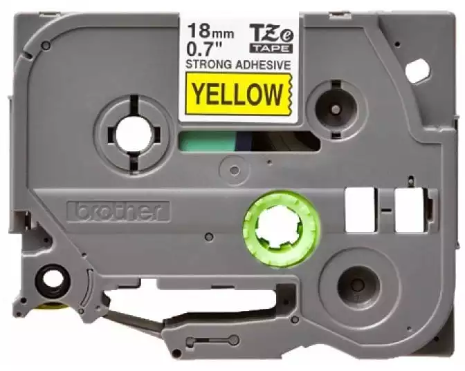 Brother Beschriftungsband TZe-S641 Schwarz auf Gelb