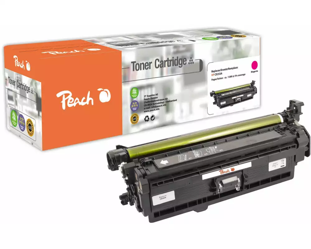 Peach Toner HP Nr. 504A (CE253A) Magenta