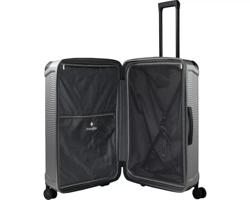 travelite MILLENNIUM Trolley L 100 l Silber