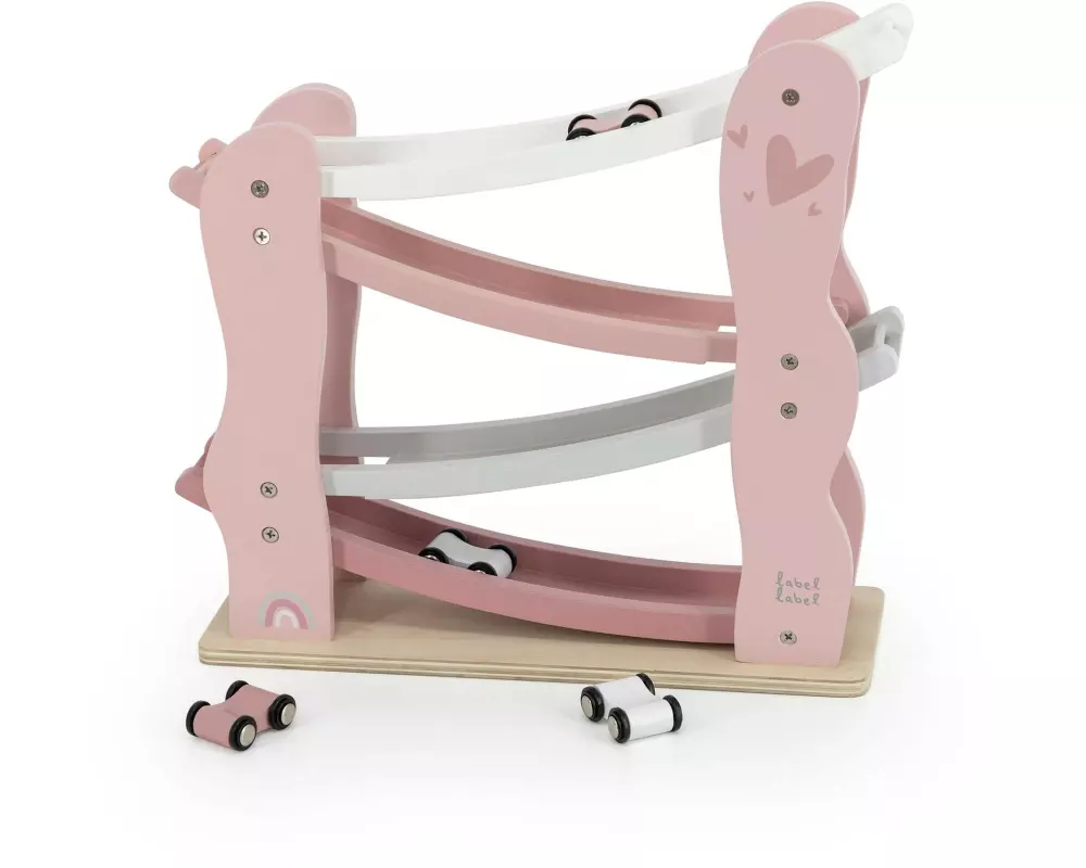 Label Label Holzrennbahn