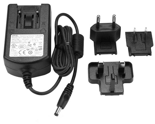 StarTech.com SVA5M4NEUA power adapter/inverter Drinnen Schwarz