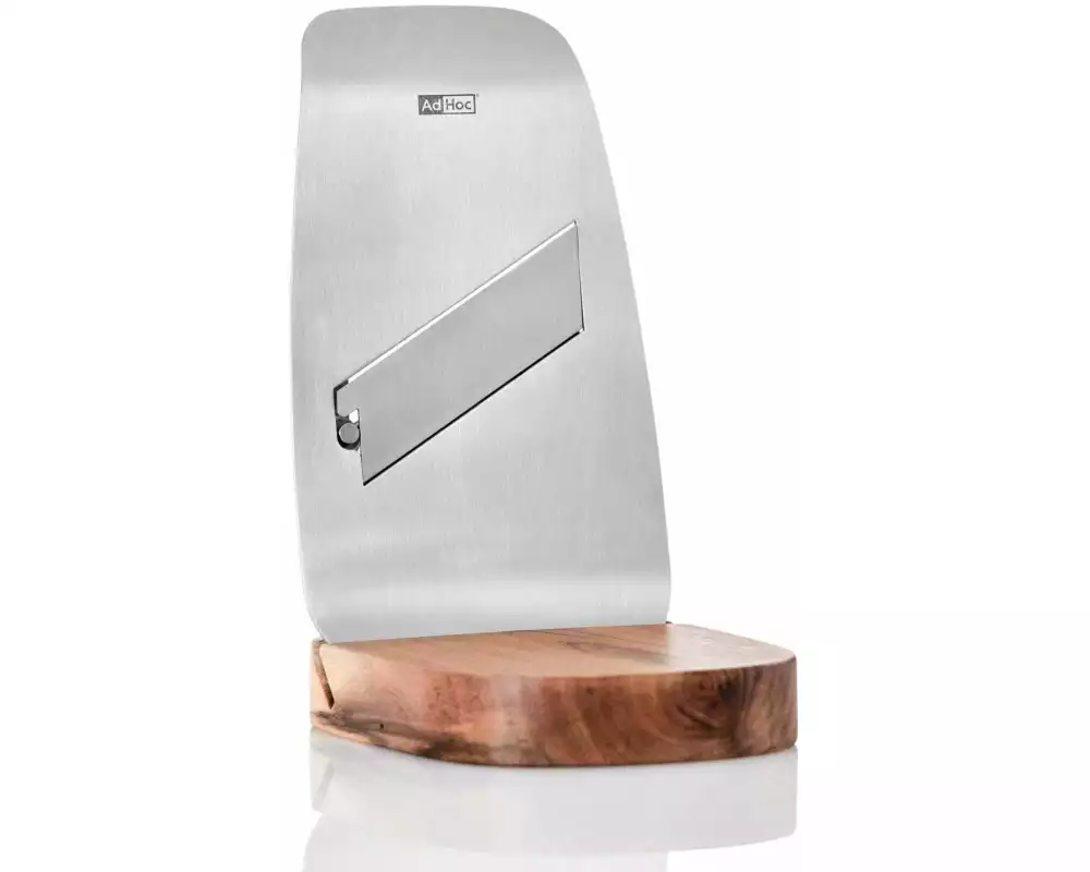 AdHoc Gourmet-Hobel Tufo Braun/Silber