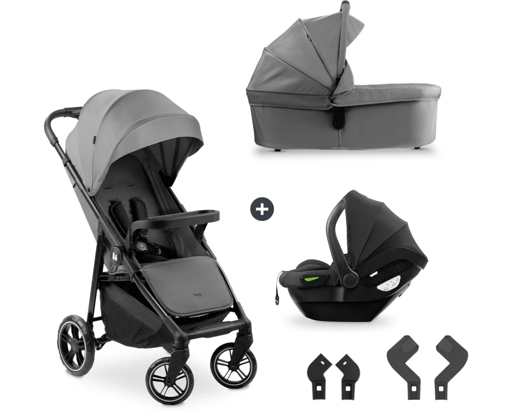 Hauck Kinderwagenset Shop N Care Trio Set Grau