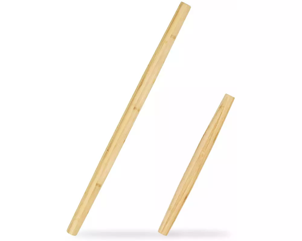 relaxdays Ausrollstab Braun