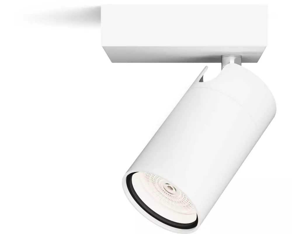 Philips Aufbauspot Idris GU10, IP44 Weiss, ohne Leuchtmittel