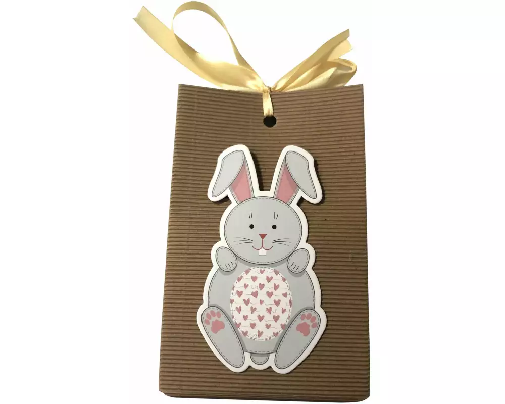 BackshopSchweiz Papiertüte Ostern, Dunkelbraun