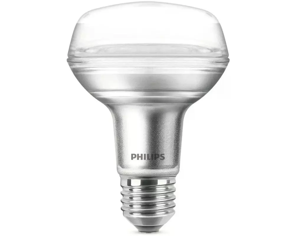Philips Lampe LEDcla 100W E27 R80 WW 36D D Warmweiss