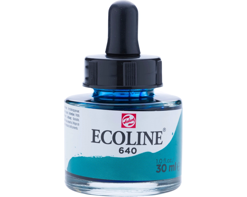 TALENS Deckfarbe Ecoline 30ml 11256401 bluish green