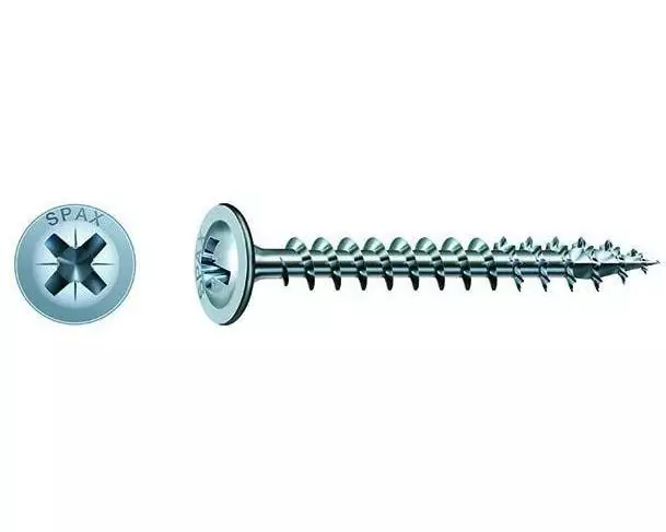 Spax Rückwandschrauben 4 x 17 mm, 1000 Stück