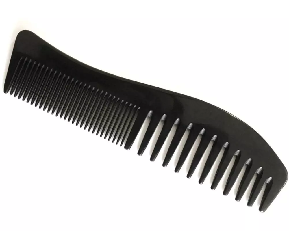 Herba Haarbürste Frisierkamm schwarz 19 cm