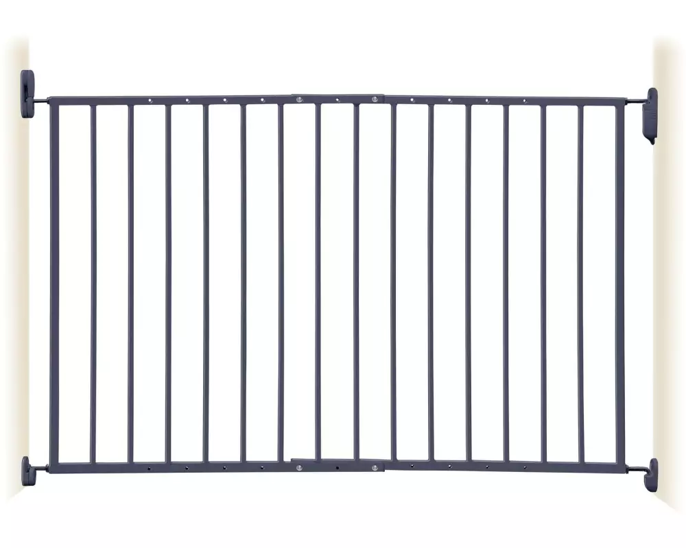 DREAMBABY Türschutzgitter Arizona Anthrazit 68 cm - 112 cm