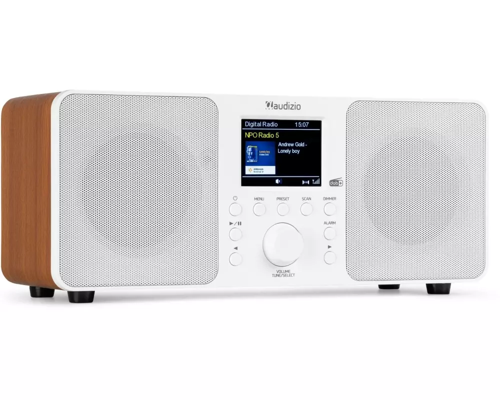 Audizio DAB+ Radio Genua Weiss