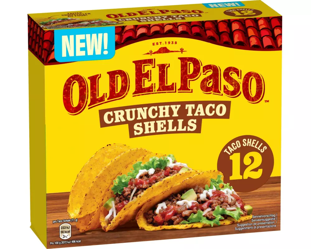 Old El Paso Hard Taco Shells 135 g