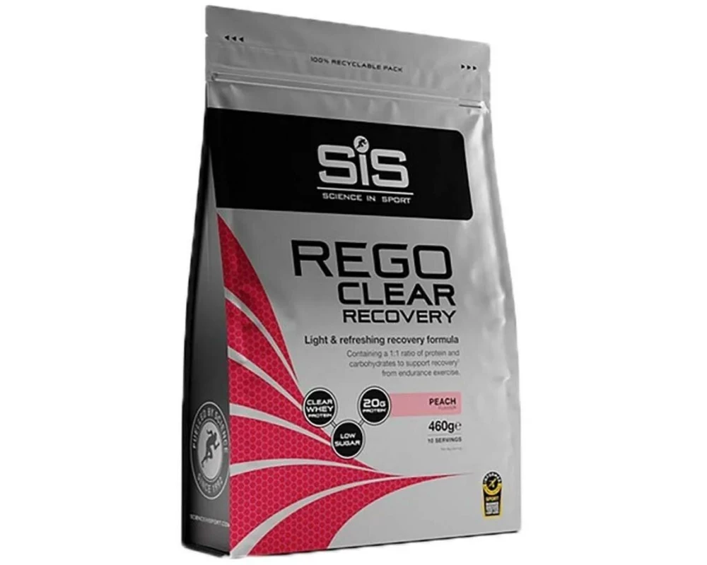 SIS - ScienceinSport Pulver Rego Clear Recovery Peach, Beutel 460 g