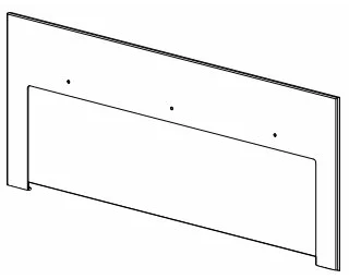 APC HyperPod Window, Window Brush Strip, Pass-Through
