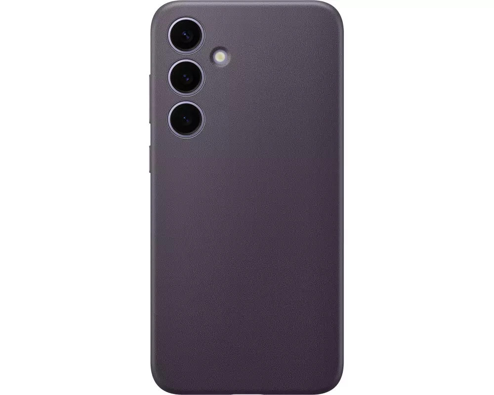 Samsung Back Cover Vegan Leather Galaxy S24+ Violett