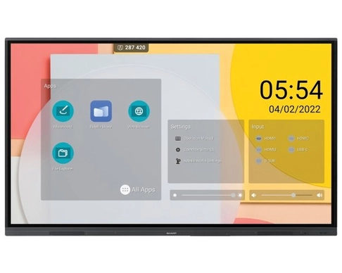 Sharp NEC Display BIG PAD PN-L752B 75" Class LCD Touchscreen Monitor