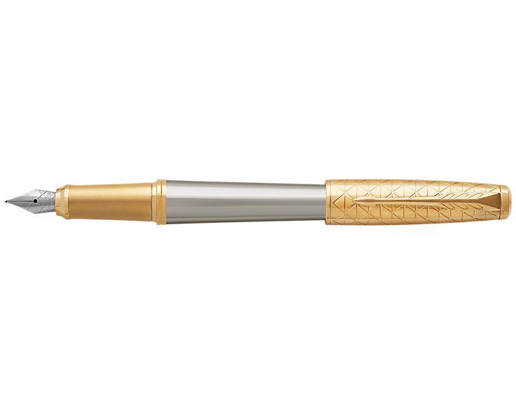 PARKER Füllfederhalter M 1931572 URBAN PREMIUM Silver gold