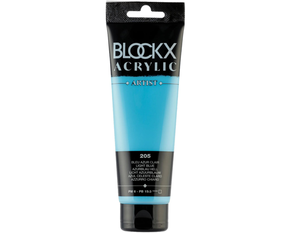 BLOCKX Acrylfarbe 120ml 60205BXC azurblau hell